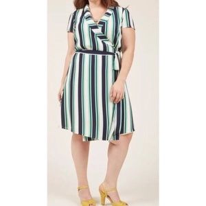 NWOT ModCloth Striped Dress - Size 3X